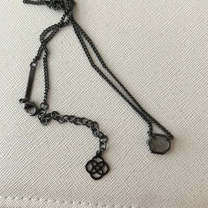 Gunmetal Kendra Scott Necklace